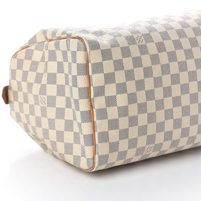Louis Vuitton Damier Azur Speedy 35 7 of 8