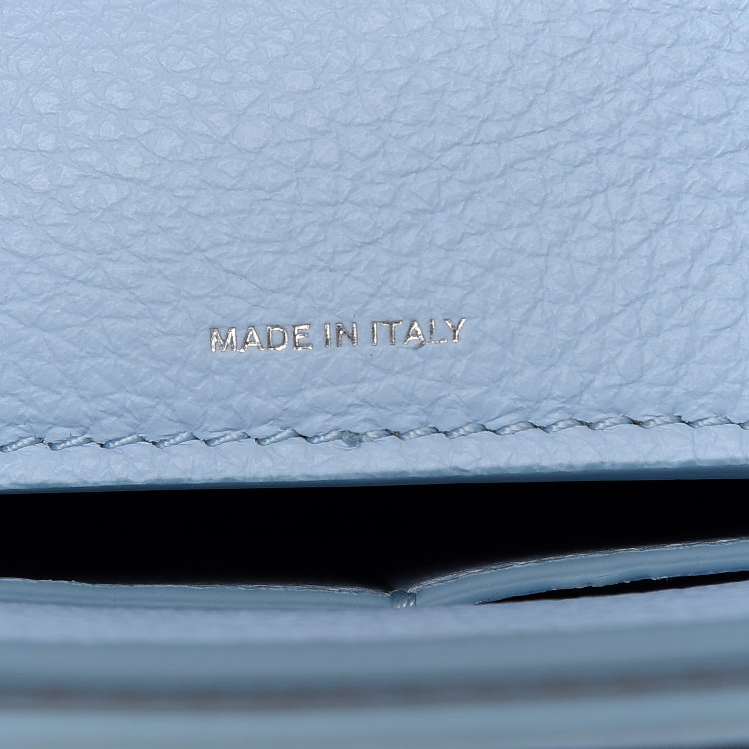 Burberry Marais Calfskin Medium Belt Bag Pale Blue 7 of 9