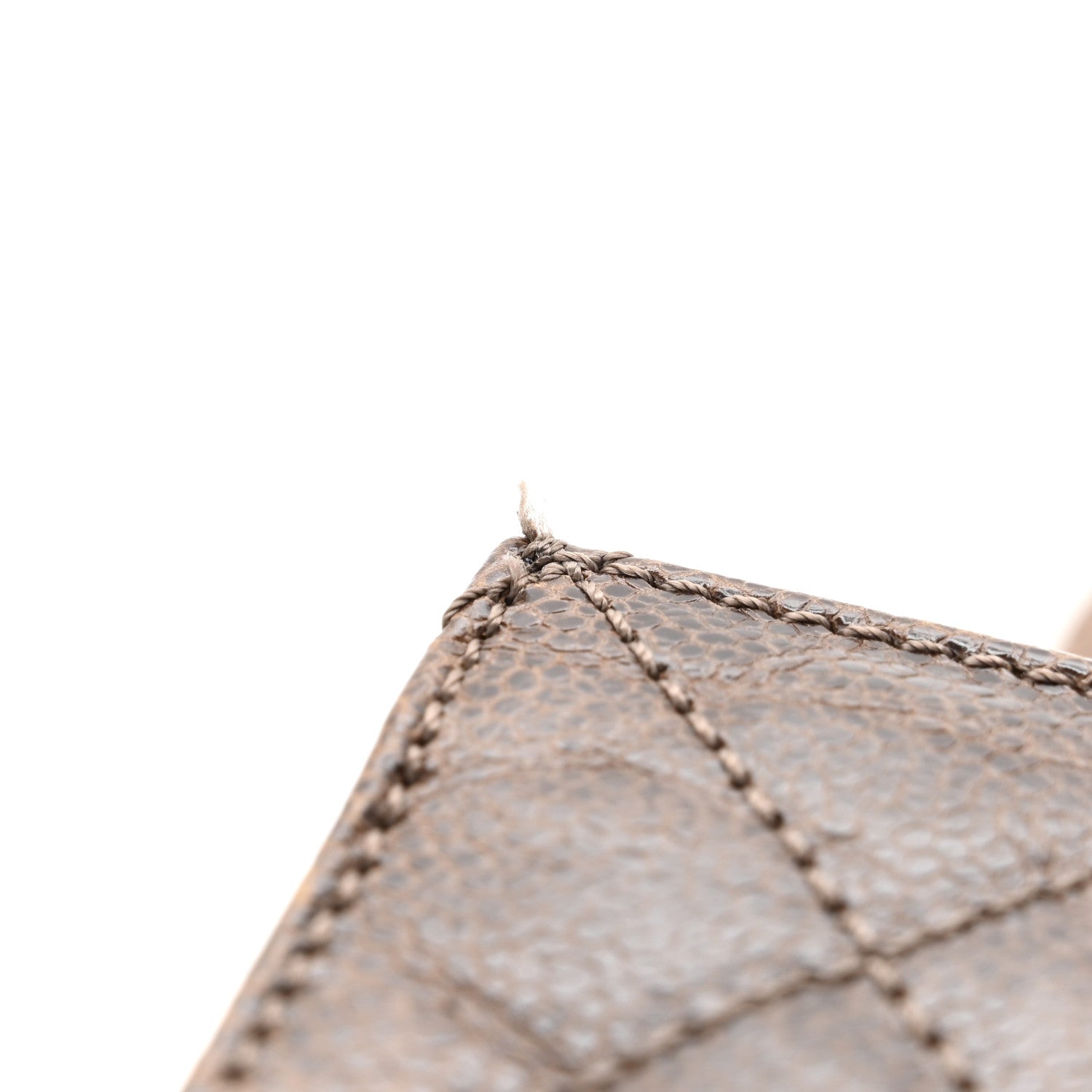 Chanel Crumpled Grained Calfskin Jumbo CC Crave Flap Brown 11 of 12
