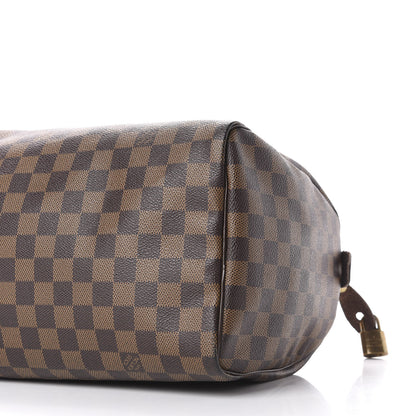 Louis Vuitton Damier Ebene Speedy 30 6 of 9