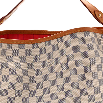 Louis Vuitton Damier Azur Delightful PM Pink 7 of 12