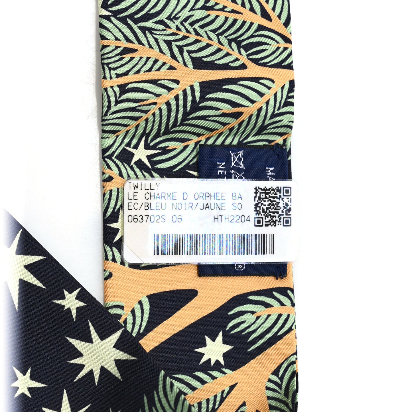 Silk Sous Le Charme D Orphee Twilly Bleu Black Jaune Soufre