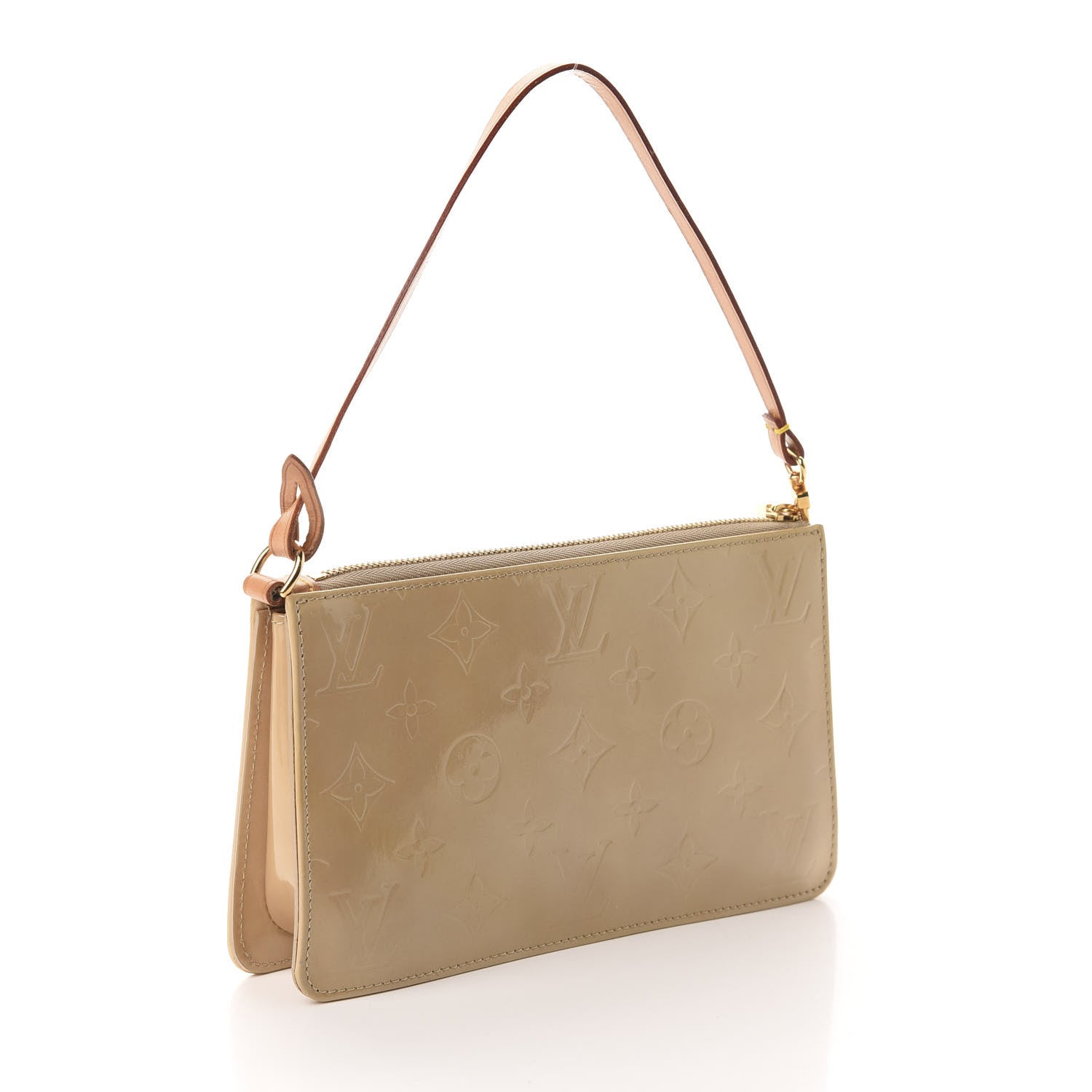 Louis Vuitton Vernis Lexington Pochette Beige 3 of 10