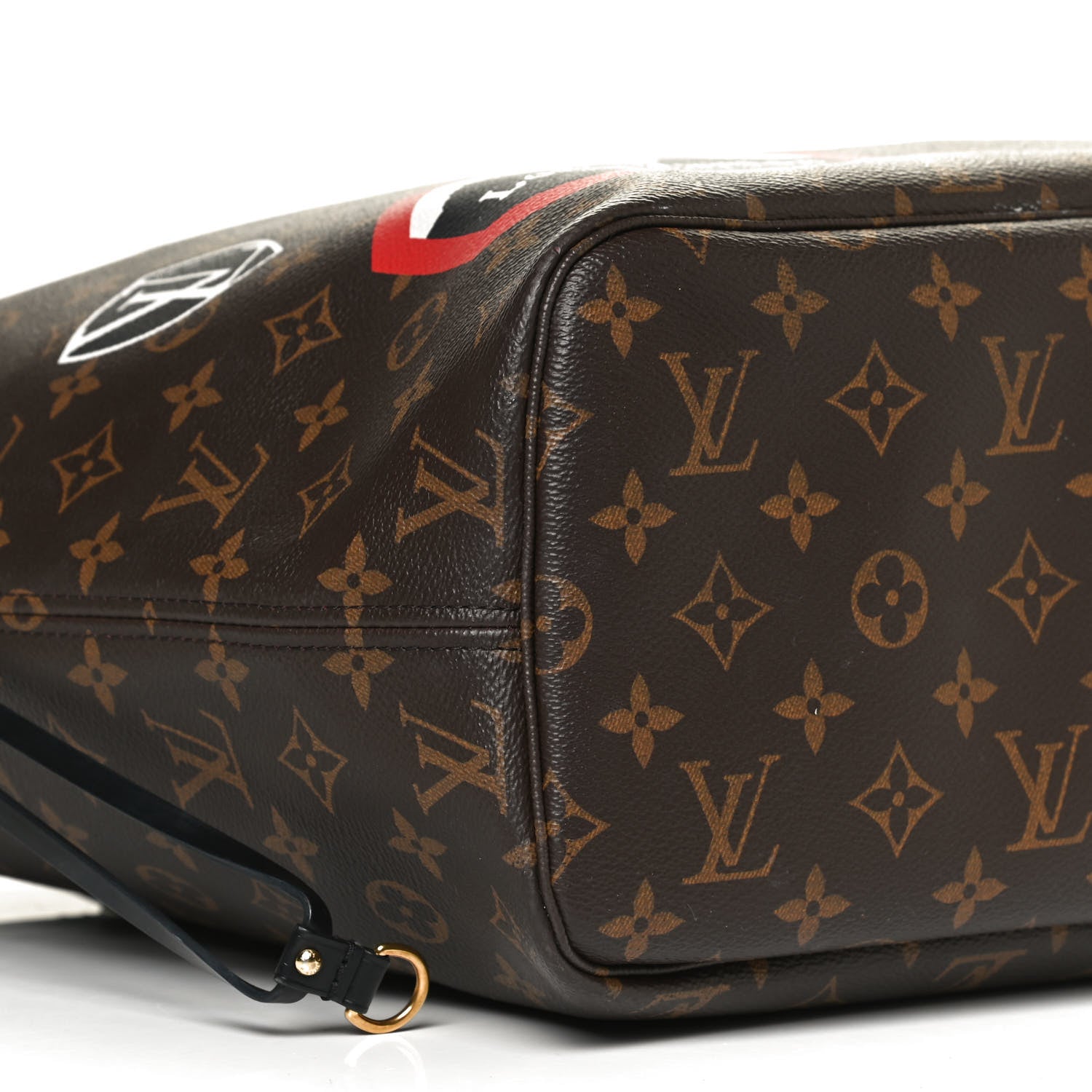 Louis Vuitton Monogram World Tour Neverfull MM 9 of 12