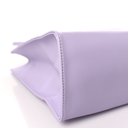 Telfar Vegan Leather Medium Shopping Bag Lavender 8 of 9