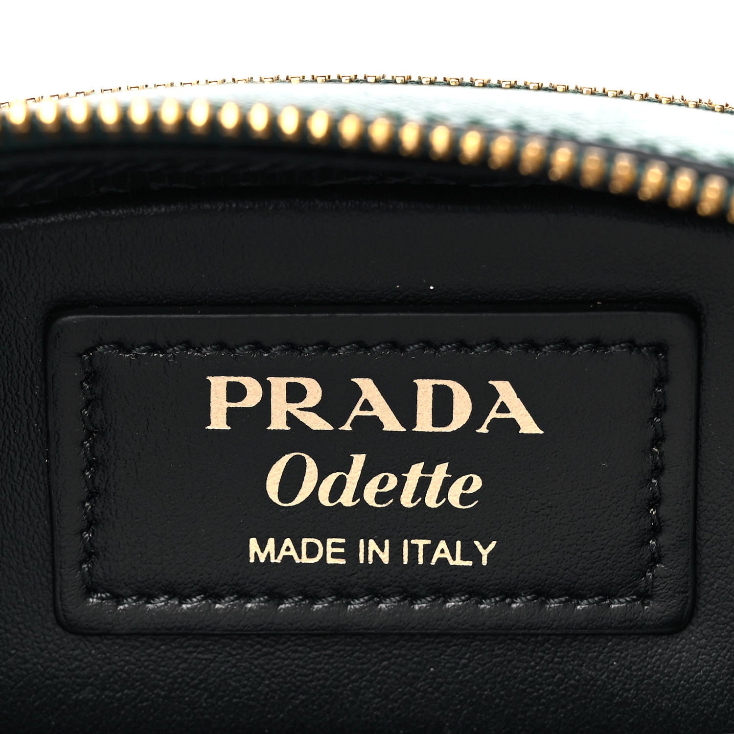 Prada Saffiano Lux Odette Crossbody Green 6 of 9