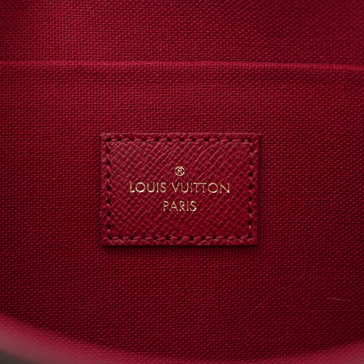 Louis Vuitton Monogram Pochette Felicie Chain Wallet Fuchsia 7 of 12