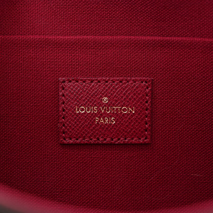 Louis Vuitton Monogram Pochette Felicie Chain Wallet Fuchsia 7 of 12