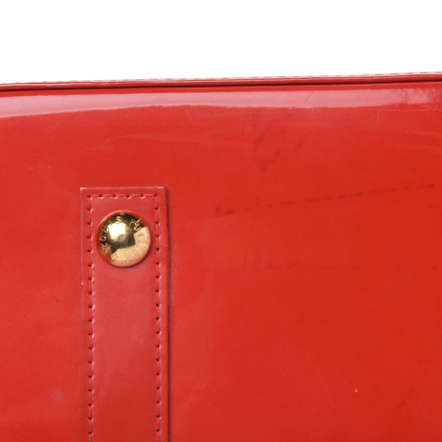 Louis Vuitton Vernis Alma GM Rouge Grenadine 12 of 18