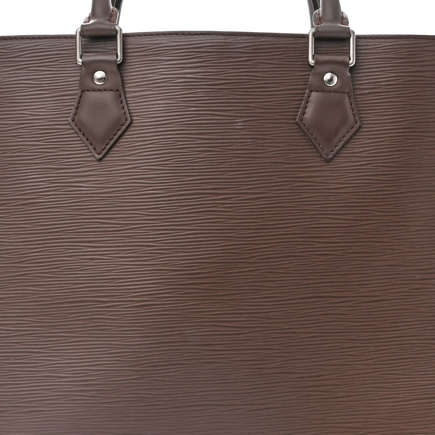 Louis Vuitton Epi Sac Plat PM Moka 8 of 16
