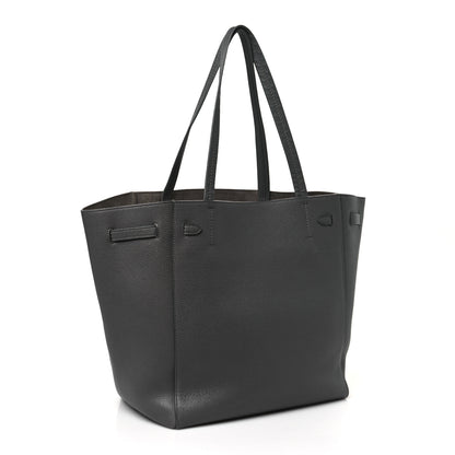 Celine Soft Grained Calfskin Medium Belt Cabas Phantom Medium Grey 3 of 8