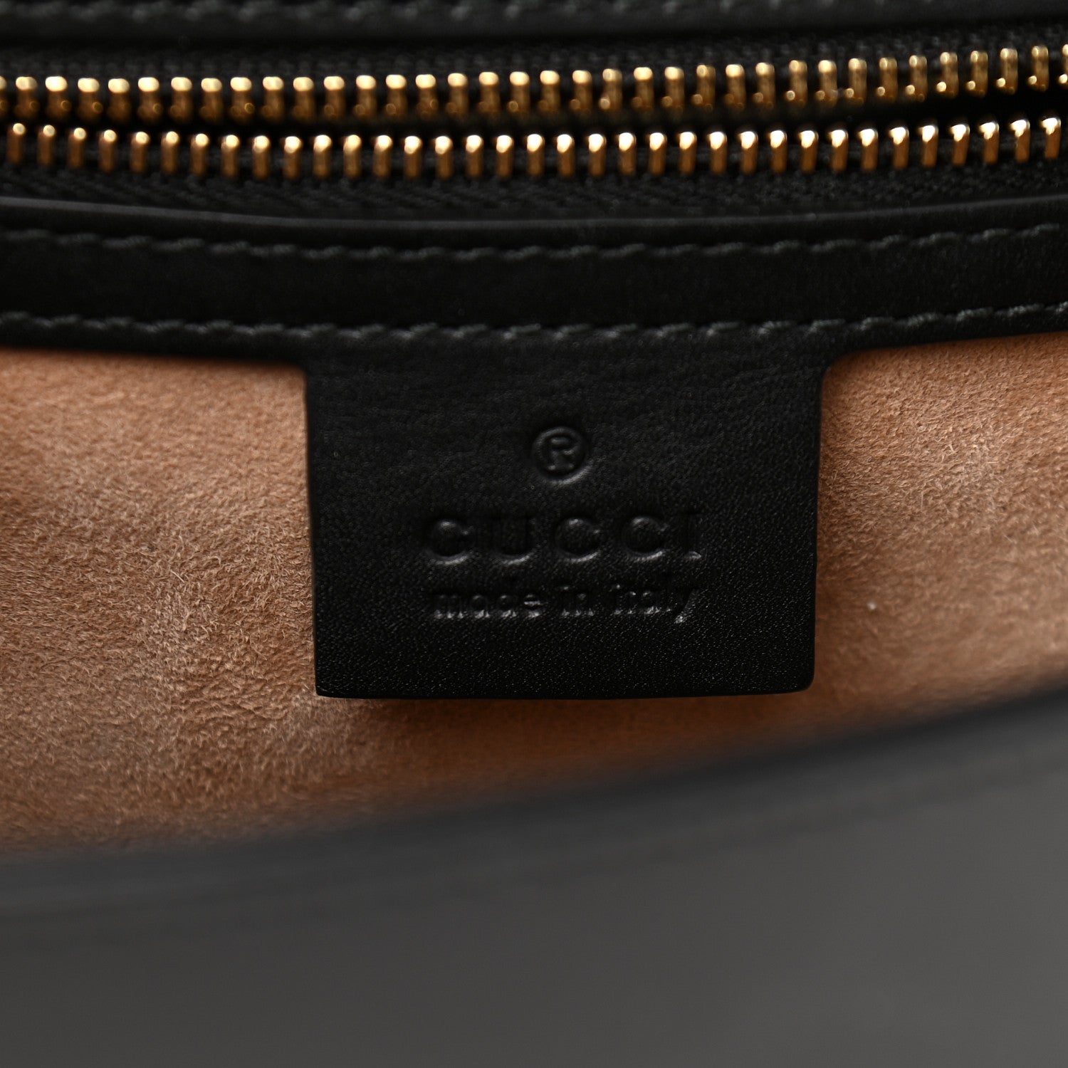 Gucci Calfskin Small Sylvie Shoulder Bag Black 6 of 9