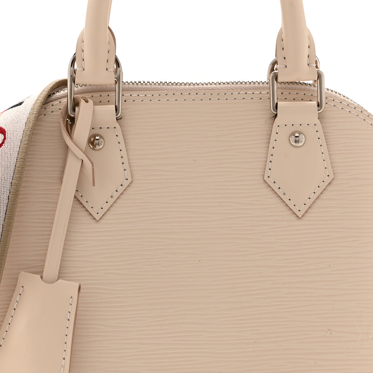 Louis Vuitton Epi Jacquard Alma BB Quartz 7 of 10