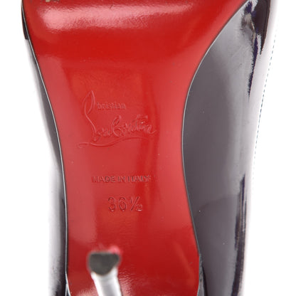 Christian Louboutin Patent So Kate 100 Pumps 36.5 Burgundy 8 of 9