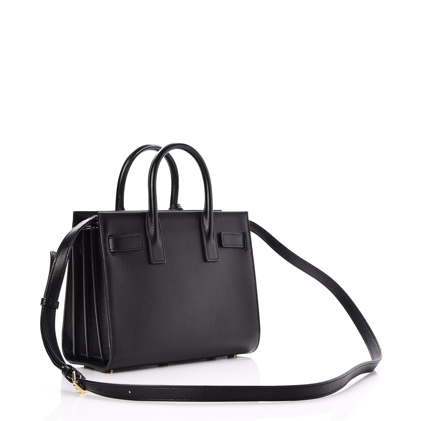 Calfskin Nano Sac de Jour Black