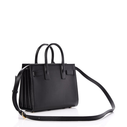 Saint Laurent Calfskin Nano Sac de Jour Black 3 of 6