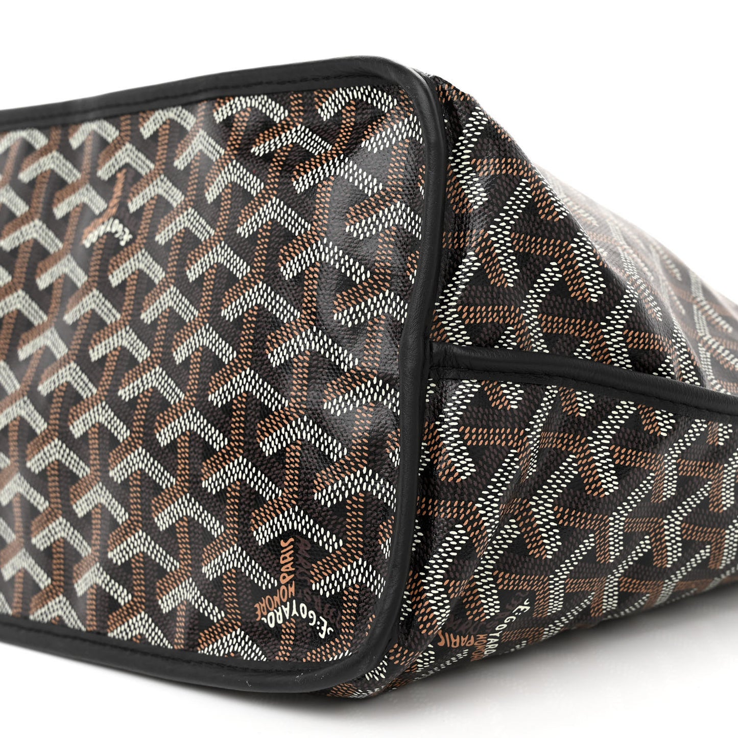 Goyardine Reversible Anjou PM Black