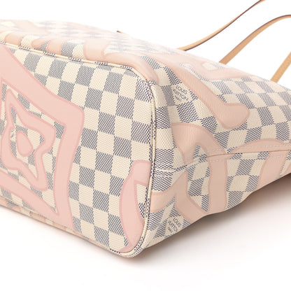 Louis Vuitton Damier Azur Tahitienne Neverfull MM 10 of 11