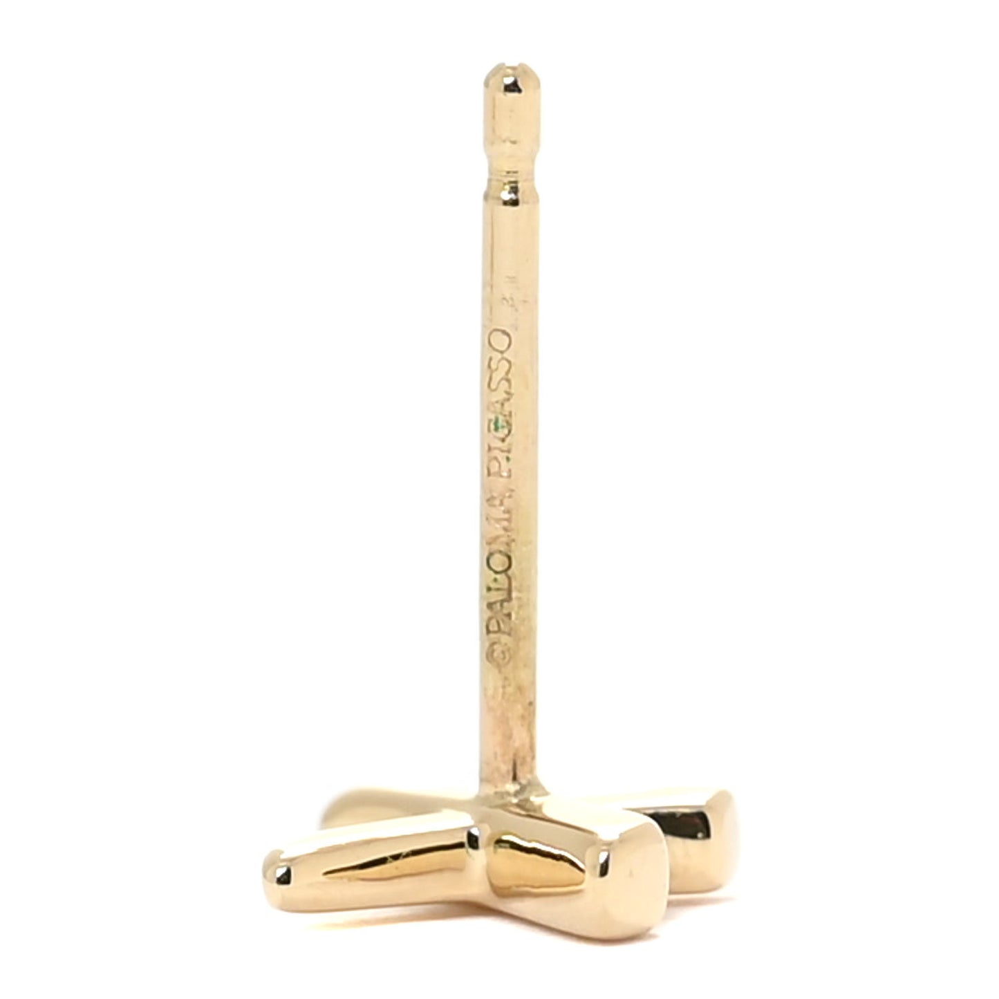 18K Yellow Gold Mini Paloma's Graffiti X Earrings