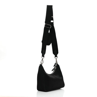 Prada Nylon Re-Edition 2005 Shoulder Bag Black 2 of 11