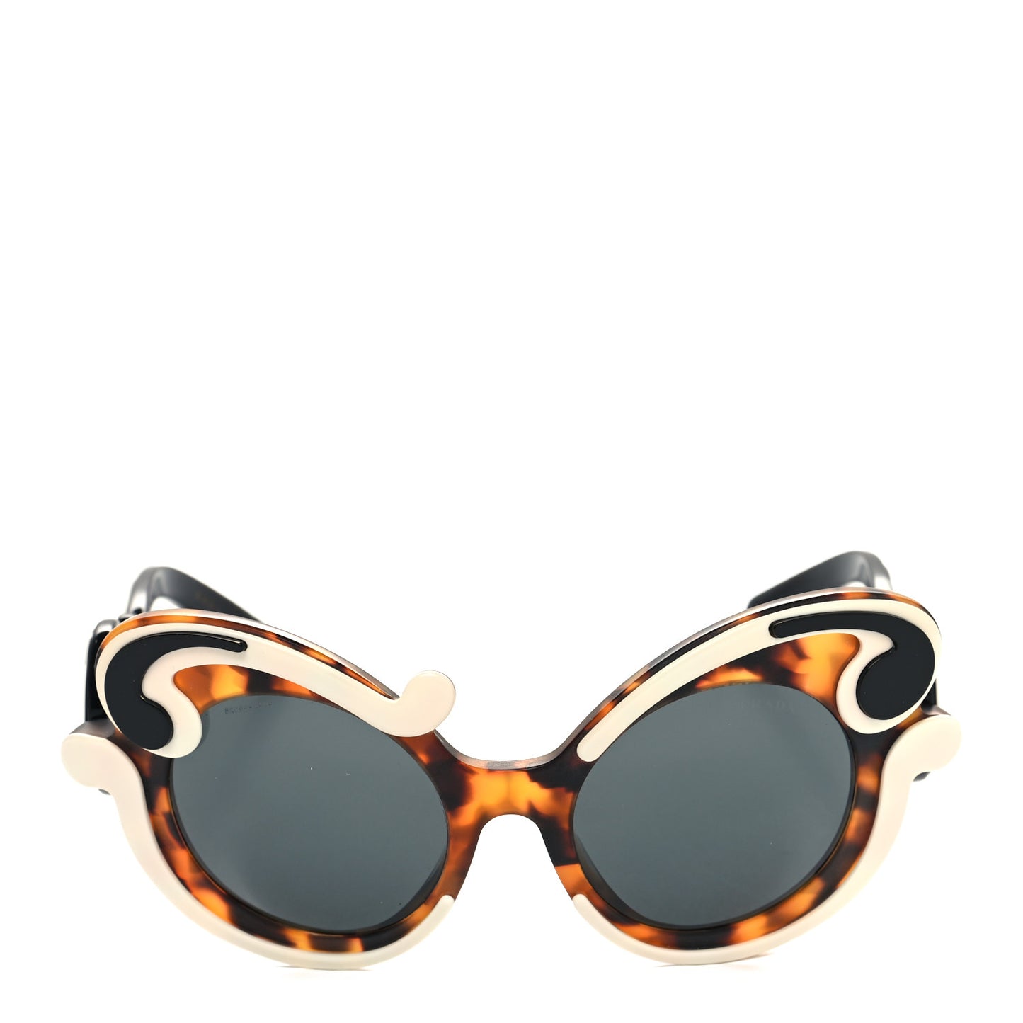 Minimal Baroque Sunglasses SPR 23N Tortoise Black