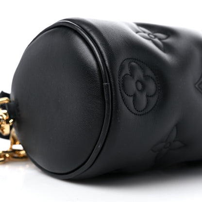 Louis Vuitton Calfskin Bubblegram Papillon BB Black 7 of 8