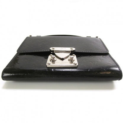 Louis Vuitton Vernis Glace Anouchka PM Wallet Black 4 of 9