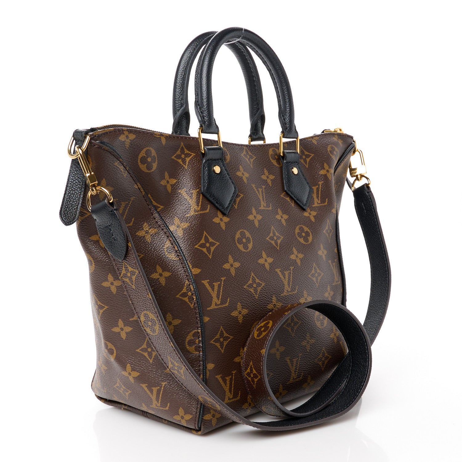 Louis Vuitton Monogram Tournelle PM Black 3 of 10