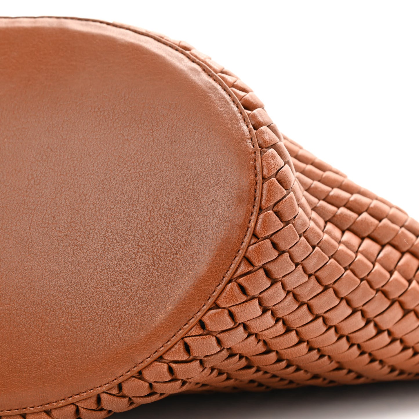 Nappa Intrecciato Rete Tote Wood