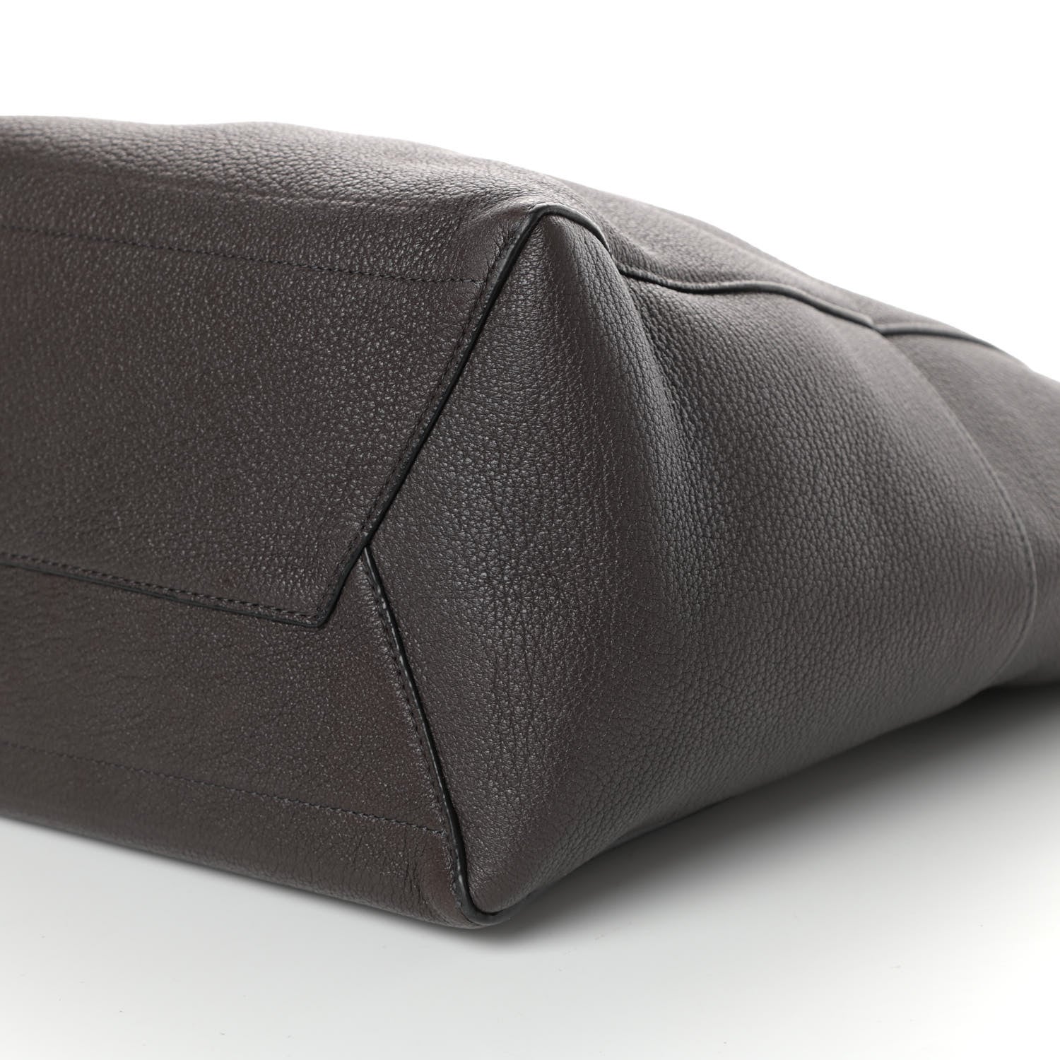 Celine Soft Grained Calfskin Sangle Bucket Bag Ecorce 9 of 9