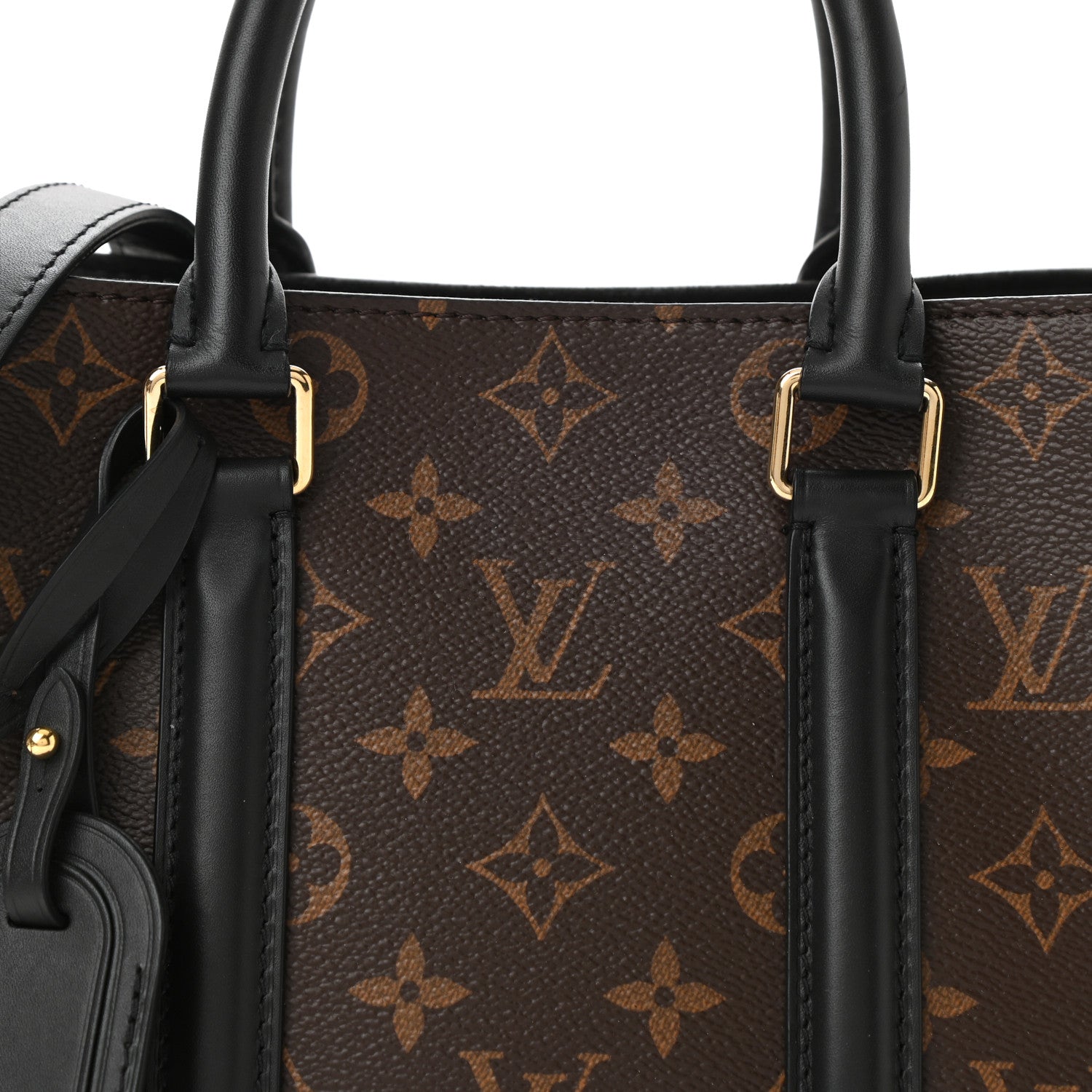 Louis Vuitton Monogram Soufflot BB Black 8 of 11