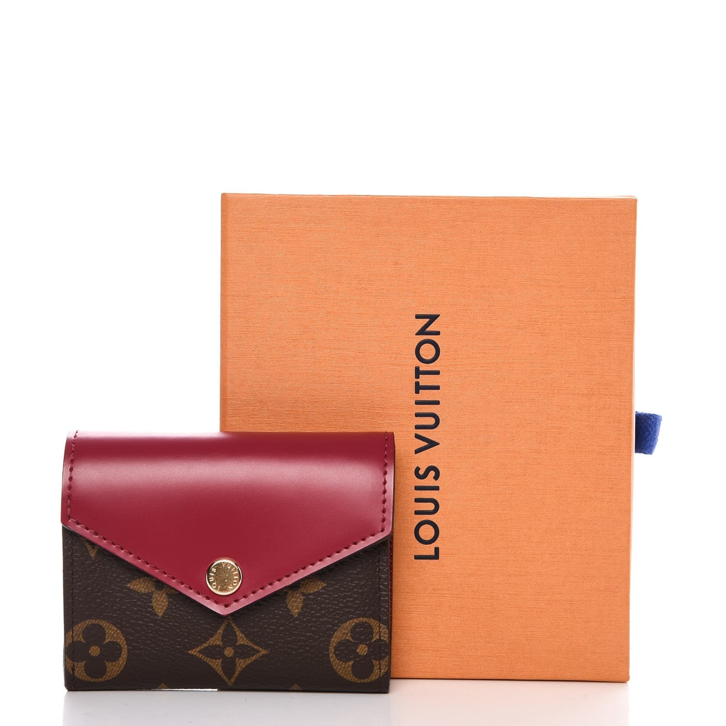 Monogram Zoe Wallet Fuchsia