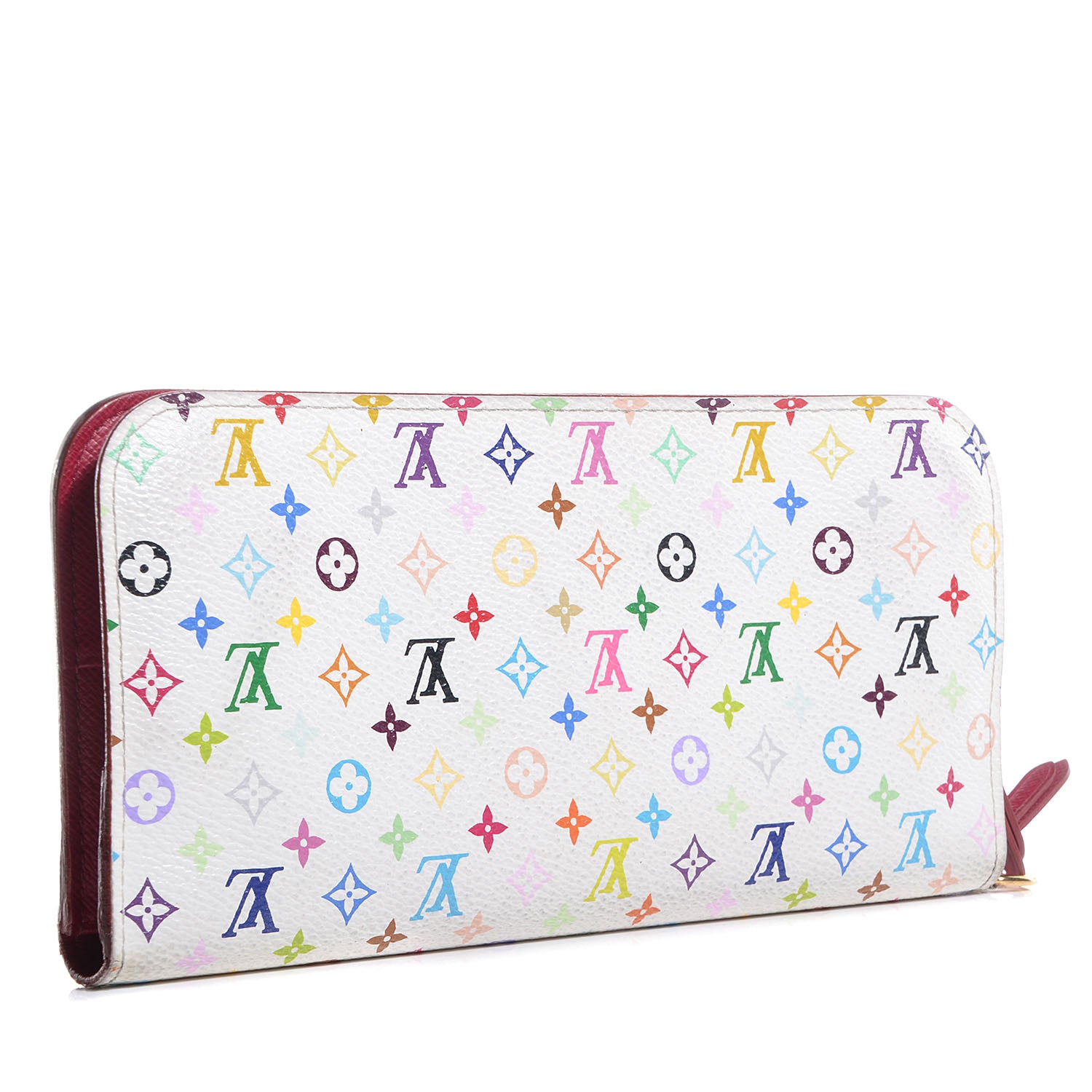 Louis Vuitton Monogram Multicolor Insolite Wallet White 3 of 8