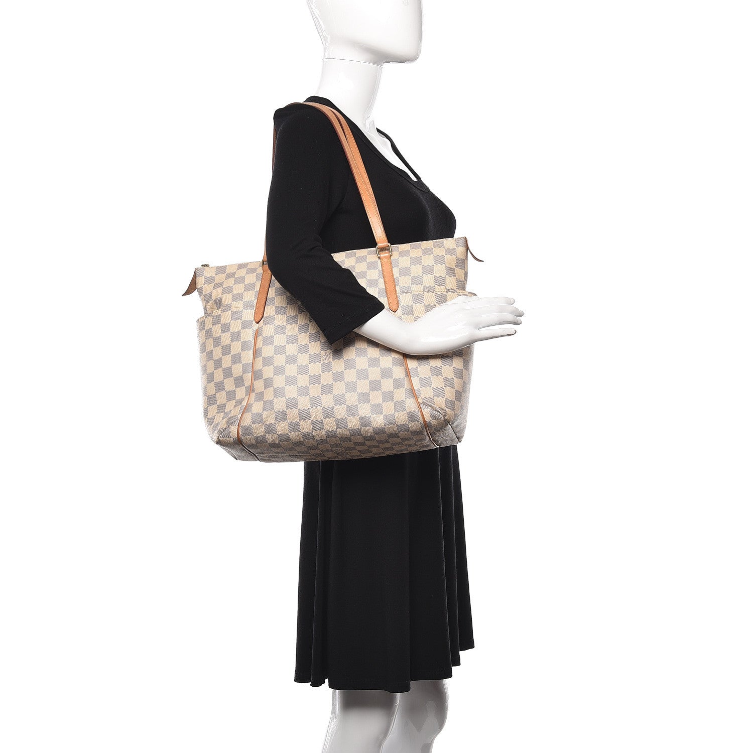 Louis Vuitton Damier Azur Totally MM 2 of 15