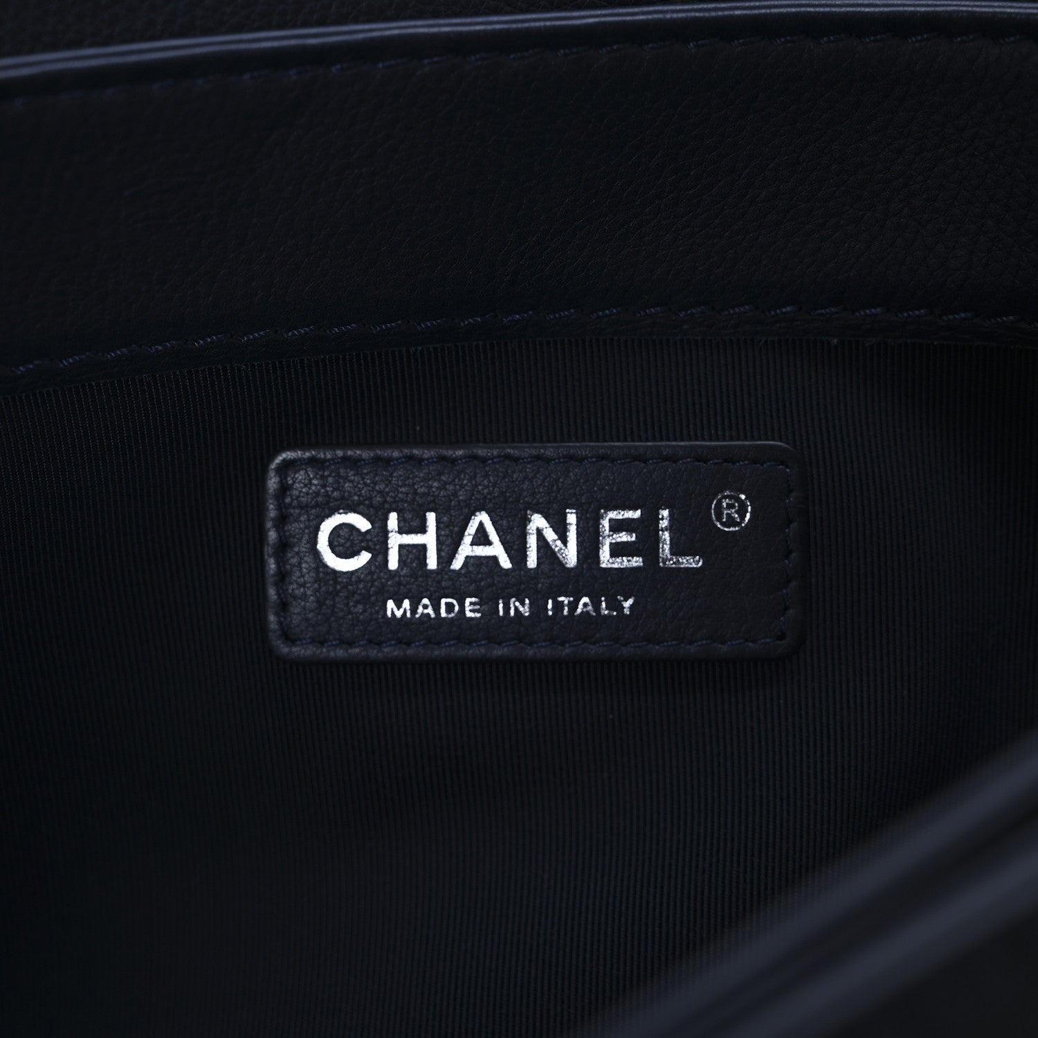 Chanel Calfskin New Medium Boy Reverso Flap Navy 6 of 12