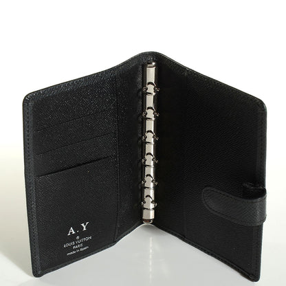Louis Vuitton Taiga Small Ring Agenda Cover Ardoise 5 of 7