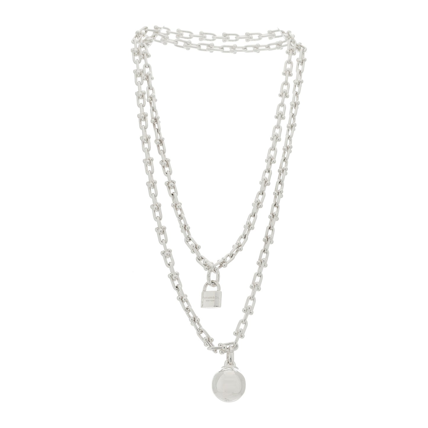 Sterling Silver HardWear Wrap Necklace