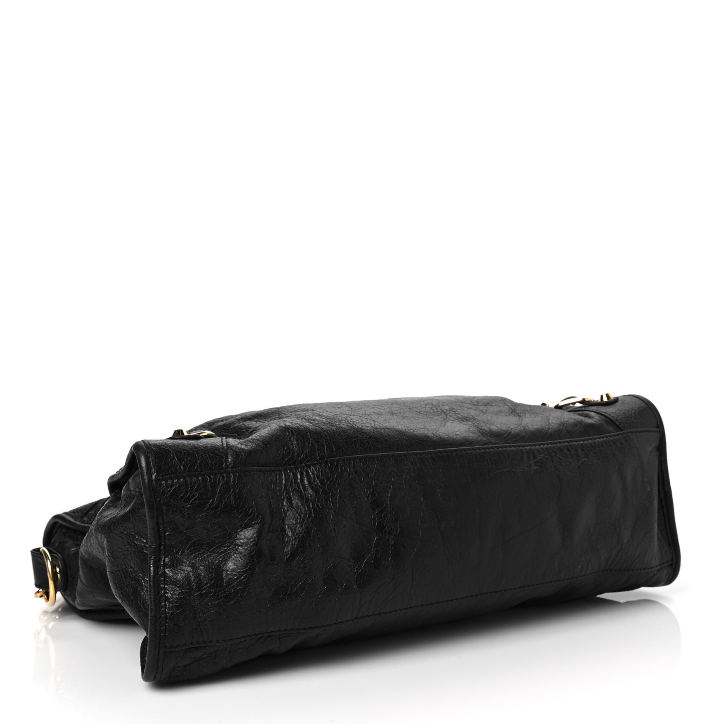 Agneau Classic Gold Hardware City Black