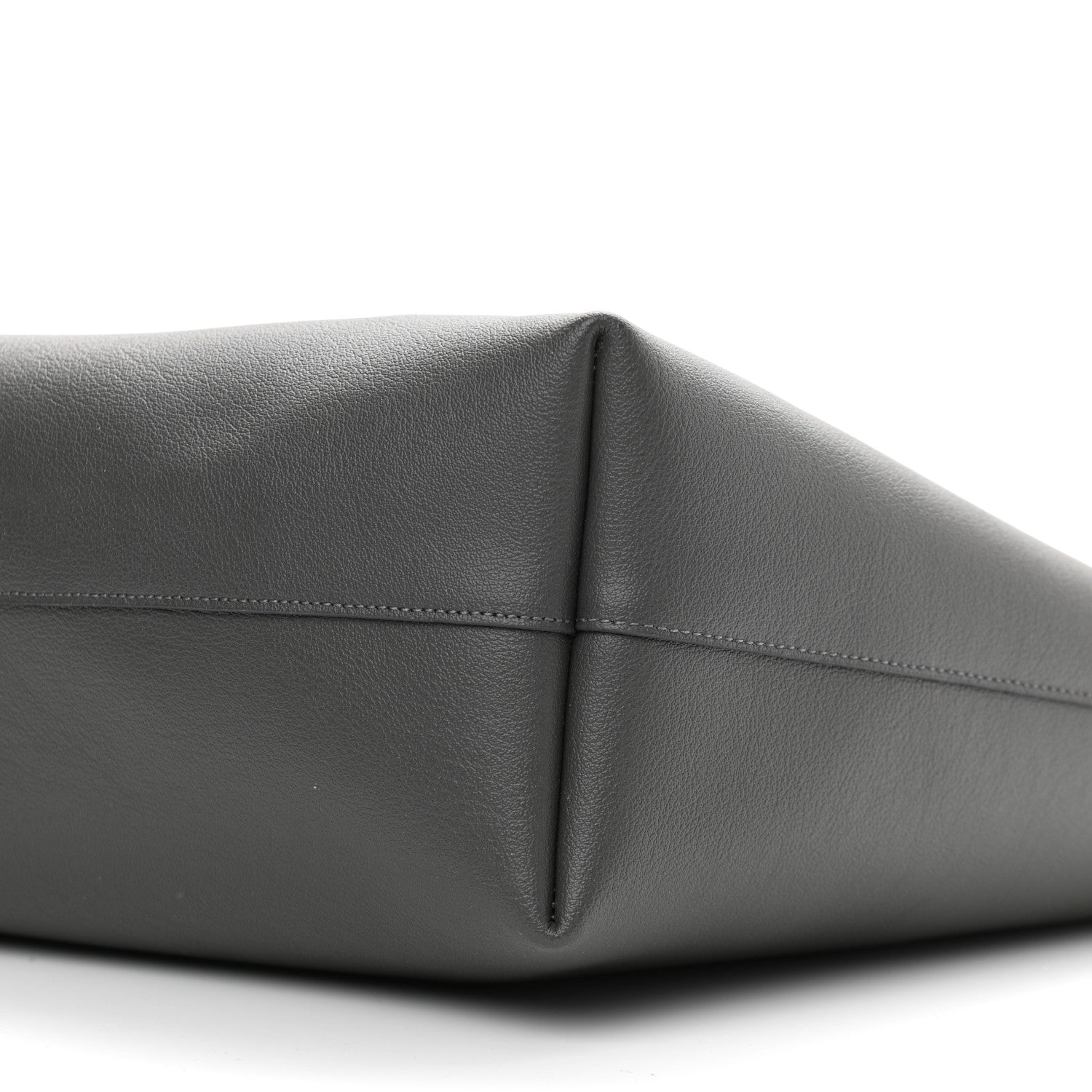 Saint Laurent Calfskin Large Shopping Tote Earth 9 of 9