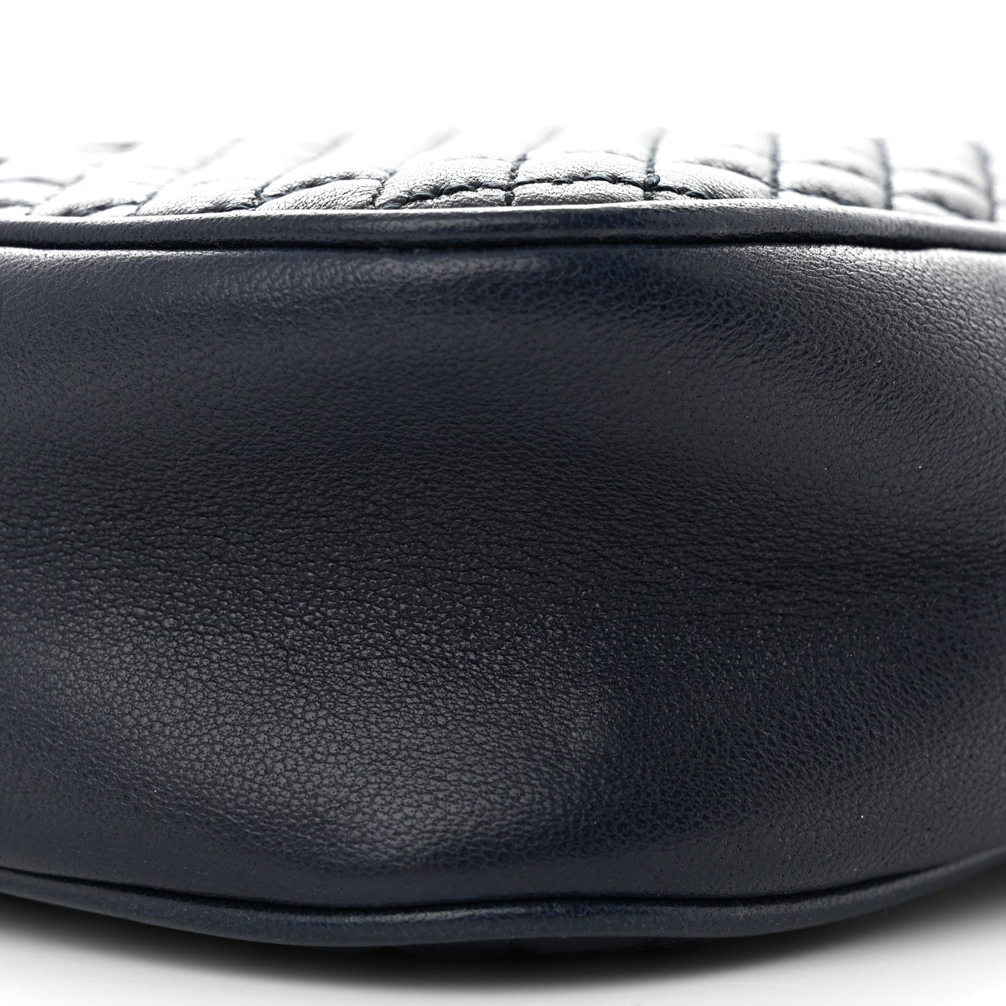 Lambskin Quilted Victoire Camera Bag Deep Marine