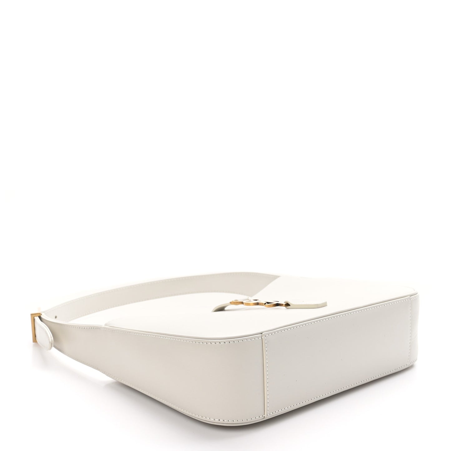Smooth Calfskin Le 5 A 7 Hobo Blanc Vintage