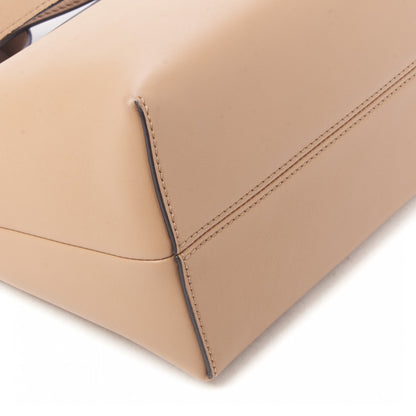 Fendi Vitello Dolce 4 Color Medium By The Way Boston Bag Sand Grano Multicolor 6 of 10