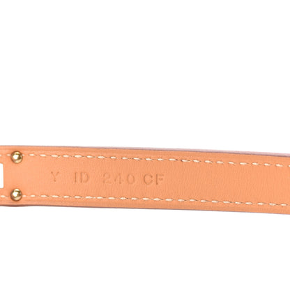 Hermes Barenia Kelly Double Tour Bracelet T2 Fauve 5 of 7