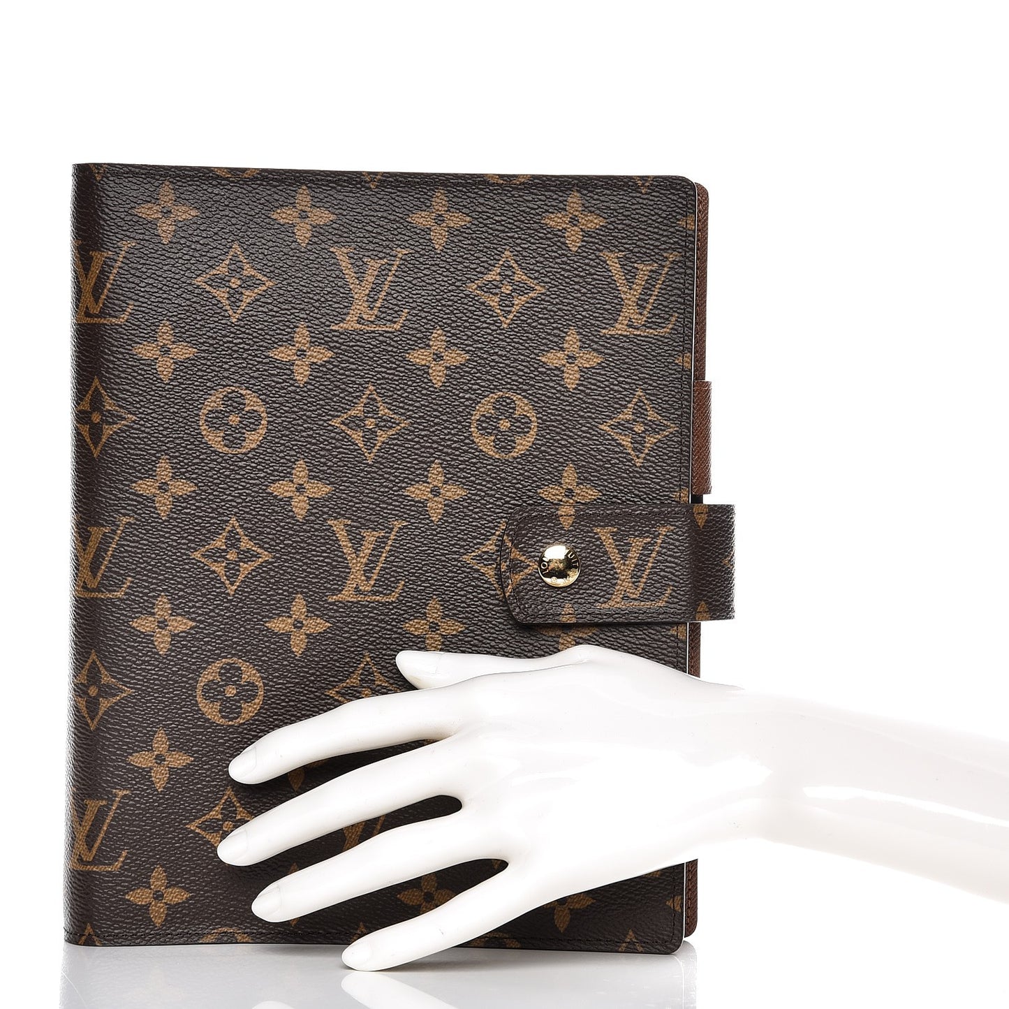 Monogram Large Ring Agenda Cover