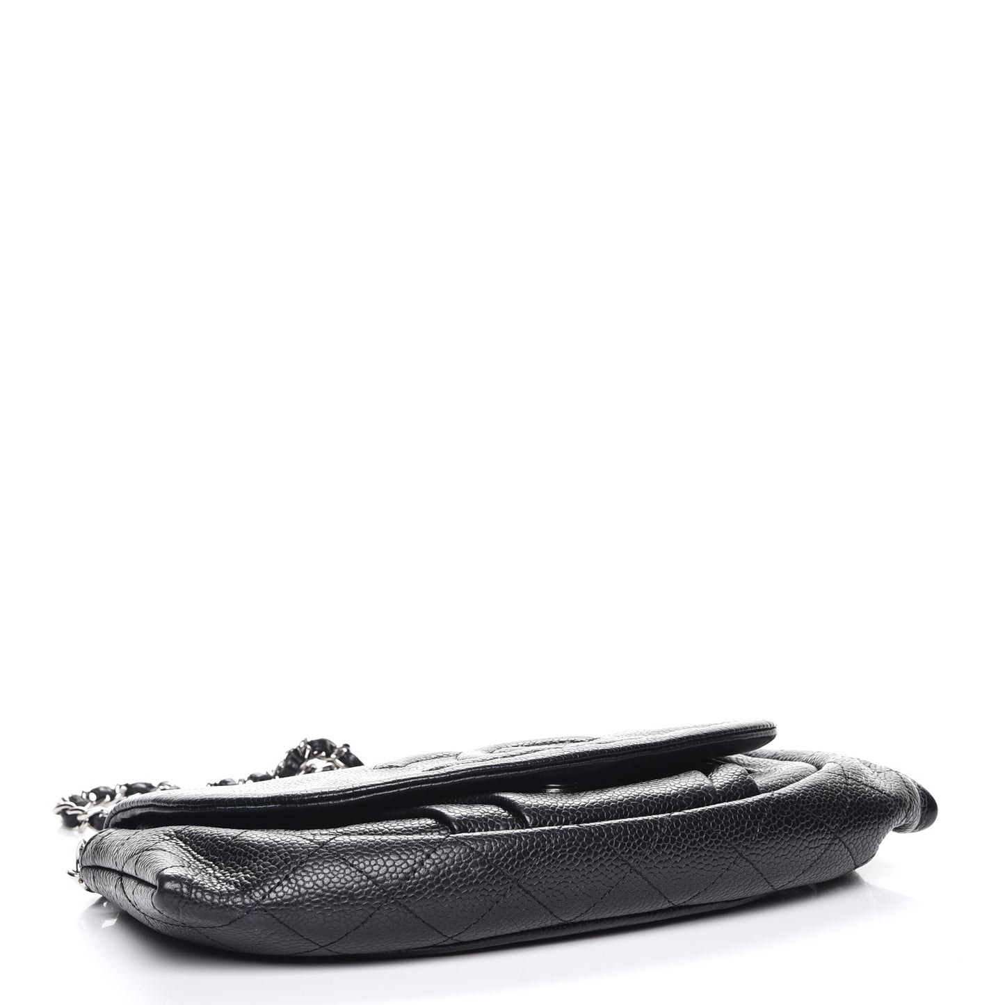 Caviar Half Moon Wallet On Chain WOC Black