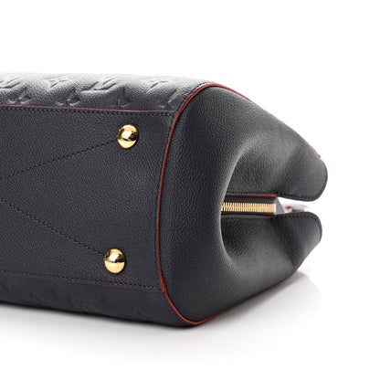 Louis Vuitton Empreinte Montaigne MM Marine Rouge 8 of 8