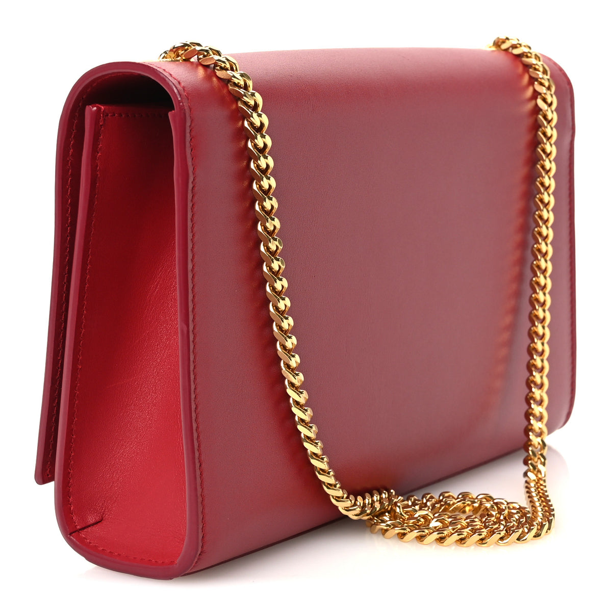 Smooth Calfskin Medium Classic Monogram Kate Tassel Satchel New Lipstick