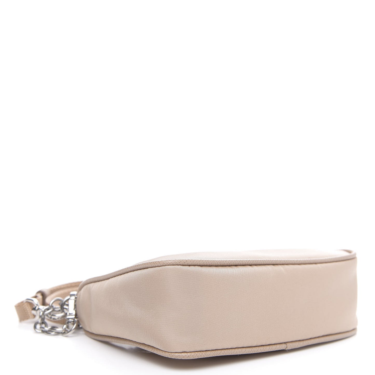 Tessuto Nylon Saffiano Mini Re-Edition 2000 Shoulder Bag Cammeo