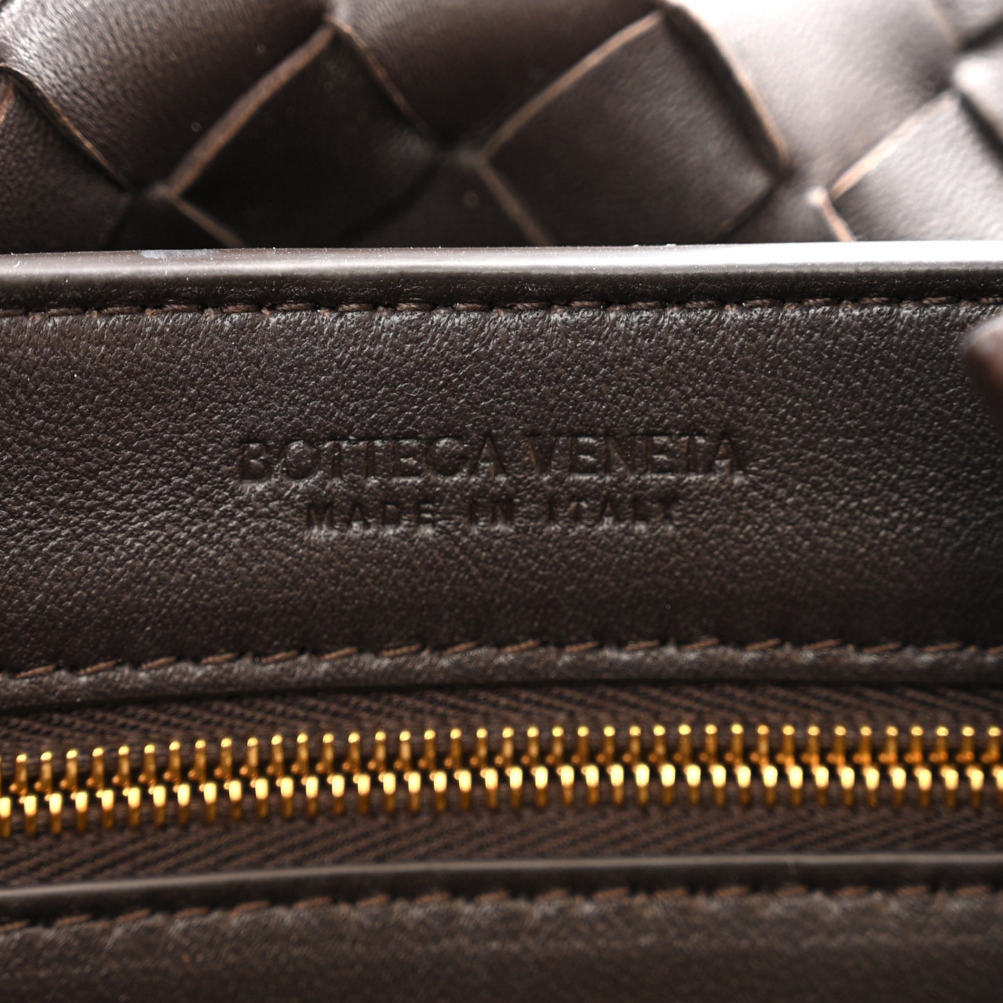Nappa Intrecciato Small Andiamo Shoulder Bag Fondant