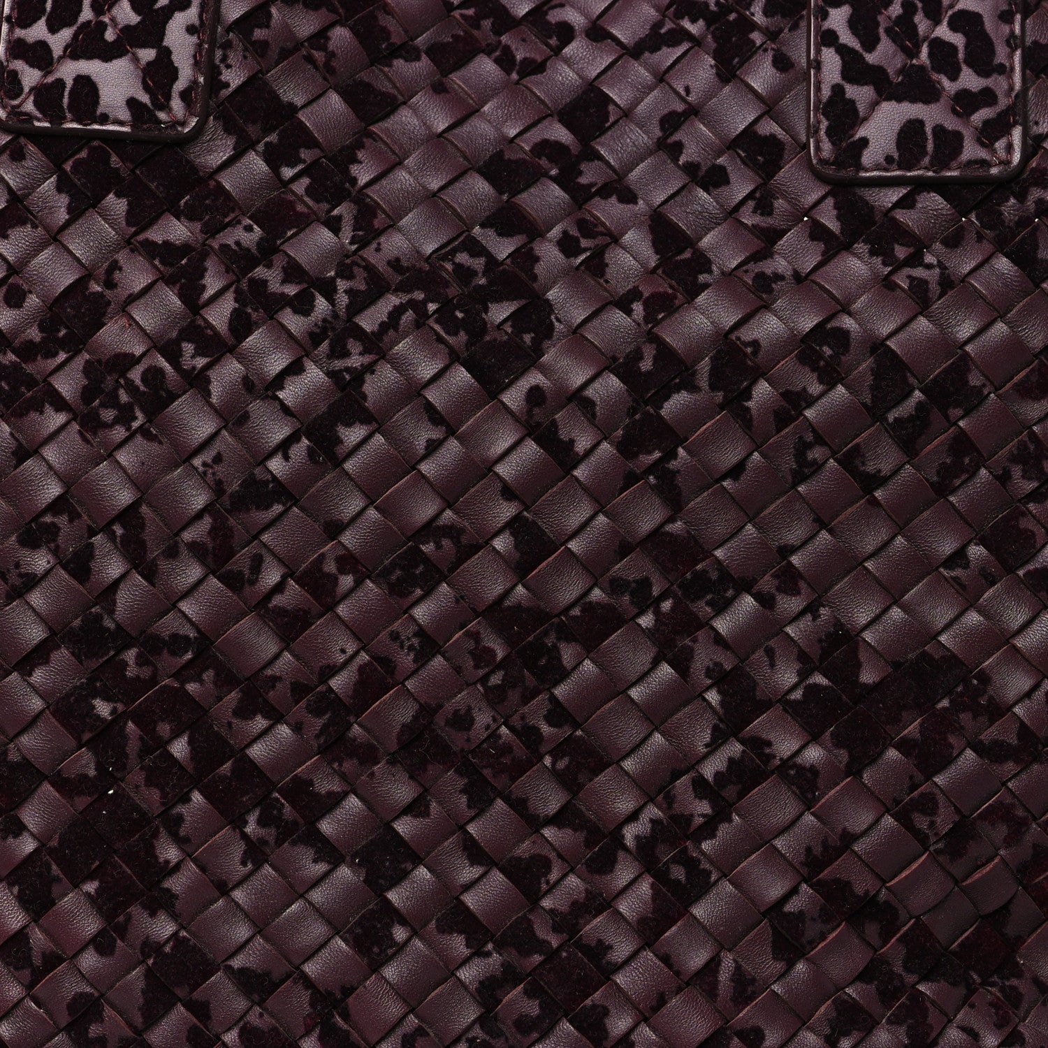 Bottega Veneta Nappa Velours Intrecciato Large Cabat Bordeaux 8 of 12